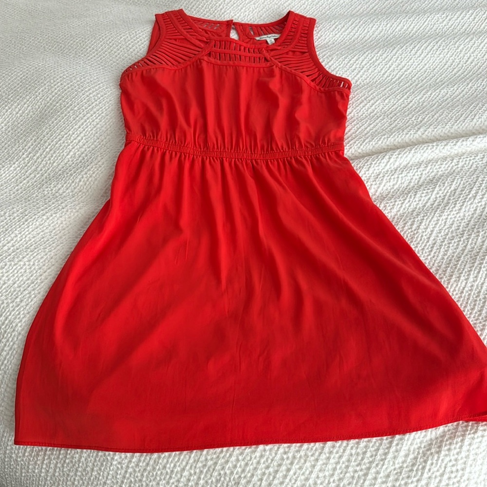 American Eagle coral sleeveless dress mini